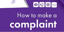 How to make a complaint text